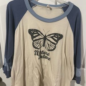 Earthbound “Nurture Nature” baseball tee